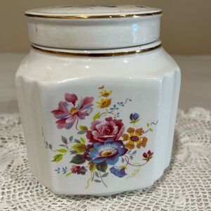 Rare Square Sadler Ginger Jar